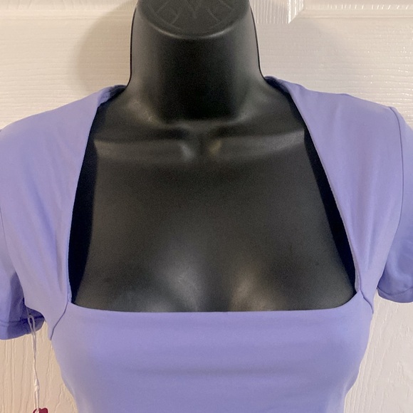 NWT Square Neck Bodysuit, Size L - Picture 3 of 15